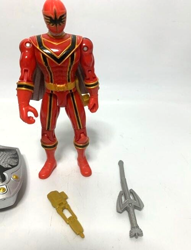 Figura Power Rangers Mystic Force Red Ranger con accesorios (T6) - Imagen 3 de 4