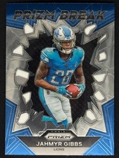 JAHMYR GIBBS 2023 Panini Prizm Prizm Break Insert Rookie RC #PB-5 | Lions