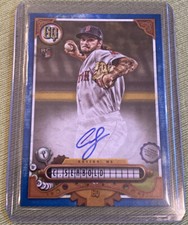 2022 Gypsy Queen Connor Seabold Indigo Parallel Auto #GQA-CSE Red Sox #d 073/150
