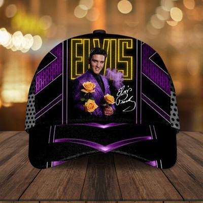 Elvis Presley Classic Cap New For Fans, 3D Classic Cap