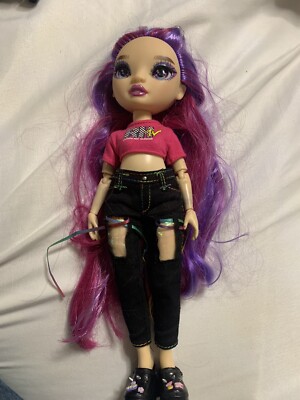 Rainbow High Emi Vanda Orchid Series 3 Fashion Doll Rooted Lashes