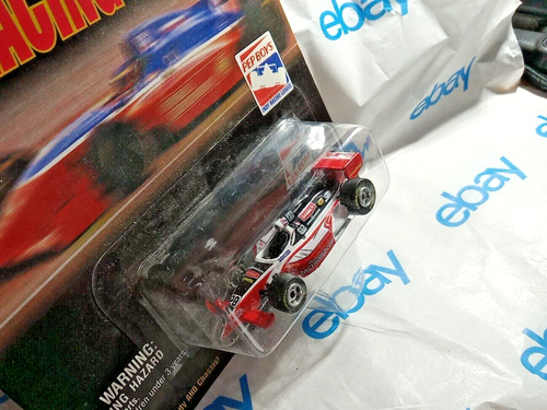 INDY RACING LEAGUE PEP BOYS WHITE/REDJOHNNY LIGHTNING 1/64 DIECAST CAR - Picture 3 of 7