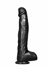Falcon BBG Big Black Cocks Ice Pick Realistic Dildo 13 Inch Thin