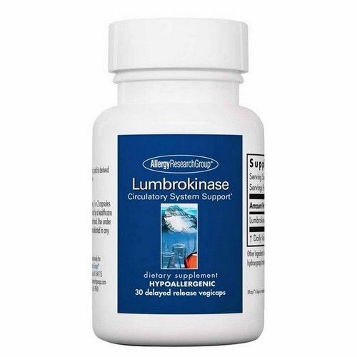 Lumbrokinase Phthalate-Free 30 Count