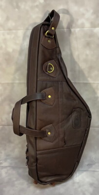 TKL Premium Supple Leather Alto Saxophone GigBag - Brown, New!