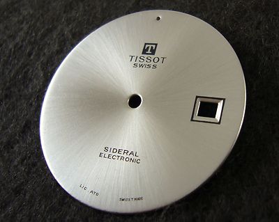 tissot sideral electronic