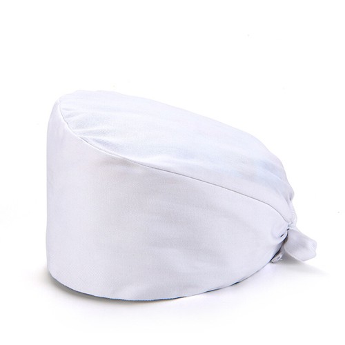 Surgical Scrub Cap Medical Doctor Nurse Cotton Bouffant Hat Adjustable HeadCover - Picture 16 of 22