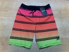 HURLEY BOY'S SWIM TRUNK, MULTI, 5/6