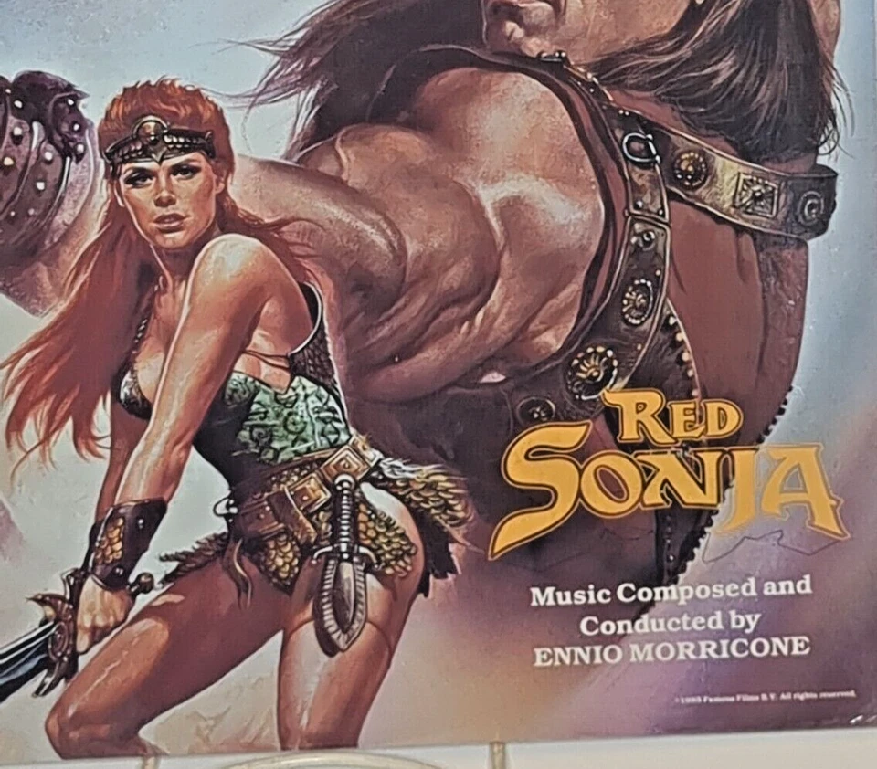 ENNIO MORRICONE original soundtrack RED SONYA Varese Sarabande 1985 / SEALED - Image 2 of 4