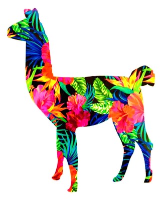 50x Alpaca Llama Farm Animal Sticker Bottle Laptop Notebook Luggage Case Decals