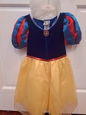 Disney Store Snow White Princess Dress Costume Size 4 EUC