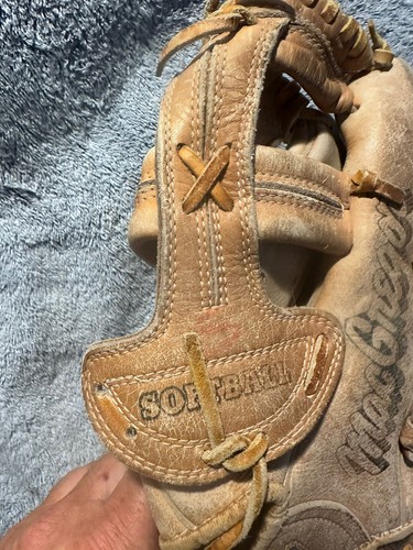 MacGregor Baseball Ball Glove MG50 Softball 12.5” RHT Fielder’s Infield Outfield - Picture 8 of 8