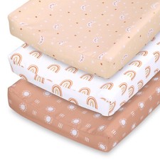 Boho Designs 3 Pack Microfiber Changing Pad Covers by The Peanutshell