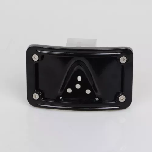 Soporte de montaje de matrícula CNC Laydown apto para Harley Dyna Street Bob Low Rider - Imagen 6 de 13