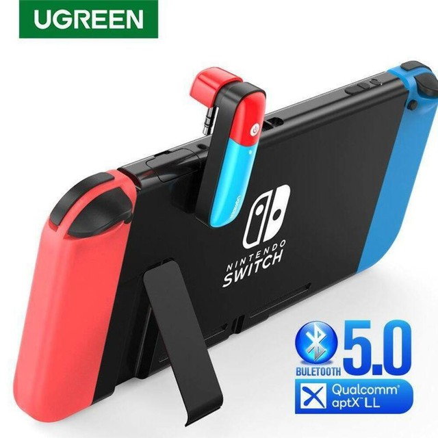 UGREEN Bluetooth 5.0 3.5mm Transmitter Adapter for Nintendo Switch APTX LL UGREEN Bluetooth 5.0 3.5mm Transmitter Adapter for Nintendo Switch APTX LL
