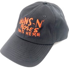 Gorra de béisbol Guns N Roses-Guns-N-Roses Was Here negra OSFA