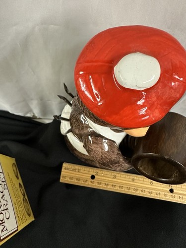 Vintage McCrory Ceramic Monkey Nut Cracker Set New In Original Box 7.5" Tall - Picture 11 of 15