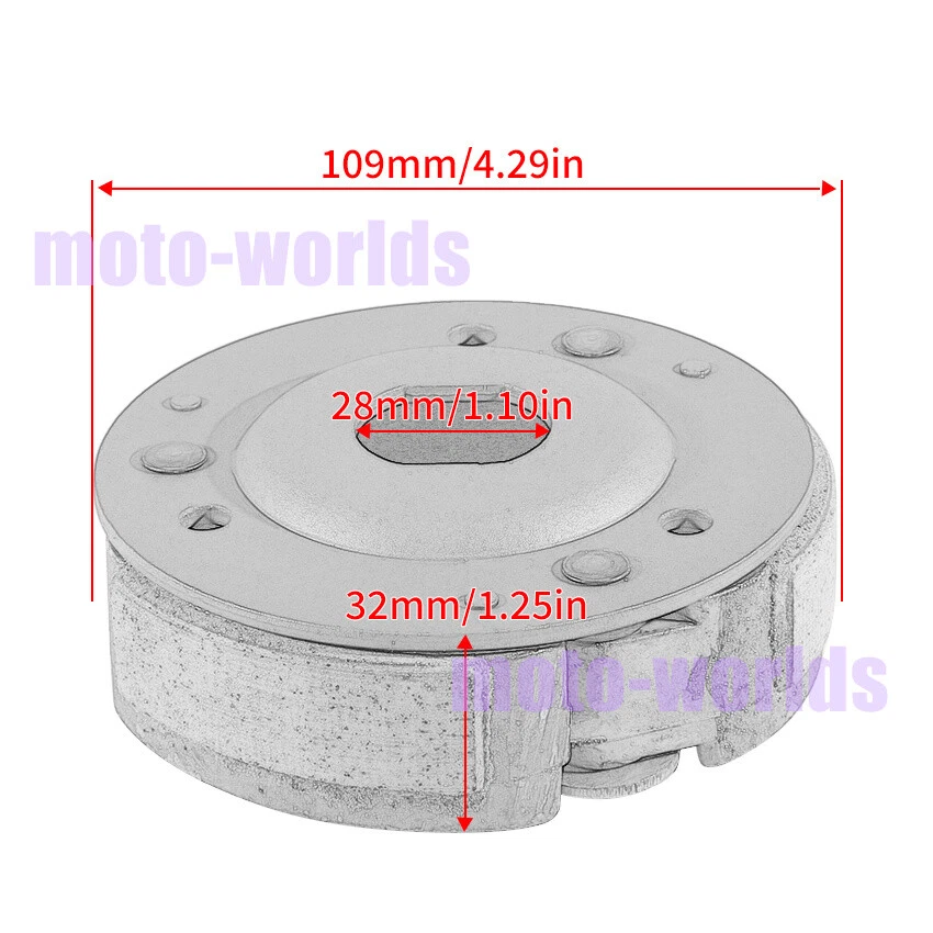 Clutch Centrifugal Carrier for Yamaha Cygnus alpha 115 2022 1GC-E6620-00 — 第 2/4 张图片