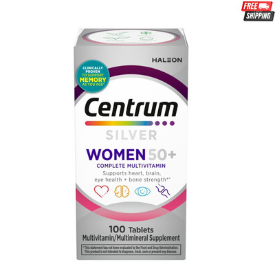 Centrum Silver Multivitamins for Men over 50, Multimineral Supplement with Vitam