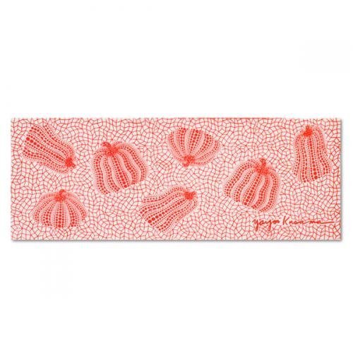 Yayoi Kusama Lovely Red PUMPKIN Tenugui cotton Towel collection NEW JAPAN - Picture 1 of 4