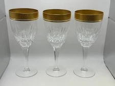 Set of 3 Noritake Crystal MONDE D'OR Iced Tea Glasses
