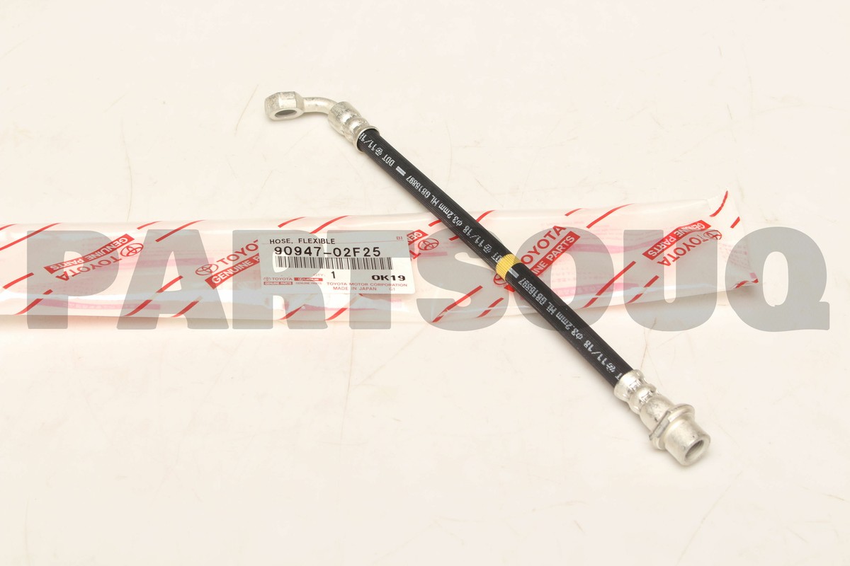 9094702F25 Genuine Toyota HOSE, FLEXIBLE(FOR REAR RH) 90947-02F25 