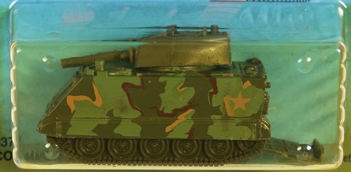 Vintage Hot Wheels Command Tank Action Command Series 9371 NRFP 1986 Olive 1:64 - Picture 2 of 4