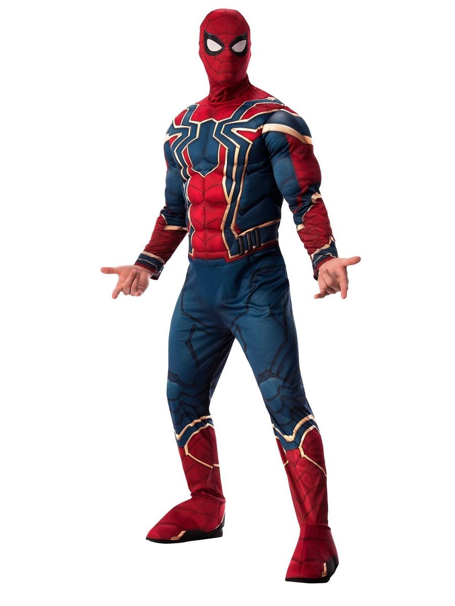 Marvel Avengers Infinity War Deluxe Mens Iron Spider Costume