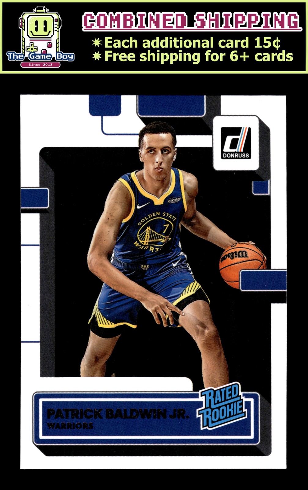 2022-23 Donruss #228 Patrick Baldwin Jr. - Golden State Warriors Rated Rookie