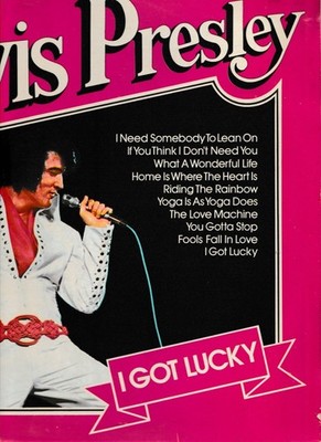 Elvis Presley-I Got Lucky LP-1970 UK-RCA-Camden 1154