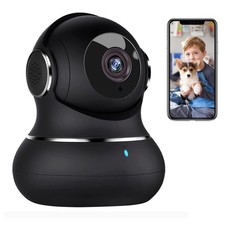 2K Indoor Security Camera, 360  Cameras for Home Security Indoor with Motion ...
