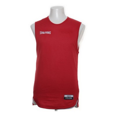 Spalding, Basketball Hemd, Größe: S, Rot, Polyester, Print, Mesh, Herren #xyI