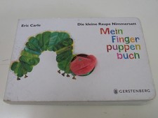 Die kleine Raupe Nimmersatt FINGERPUPPENBUCH Eric Carle