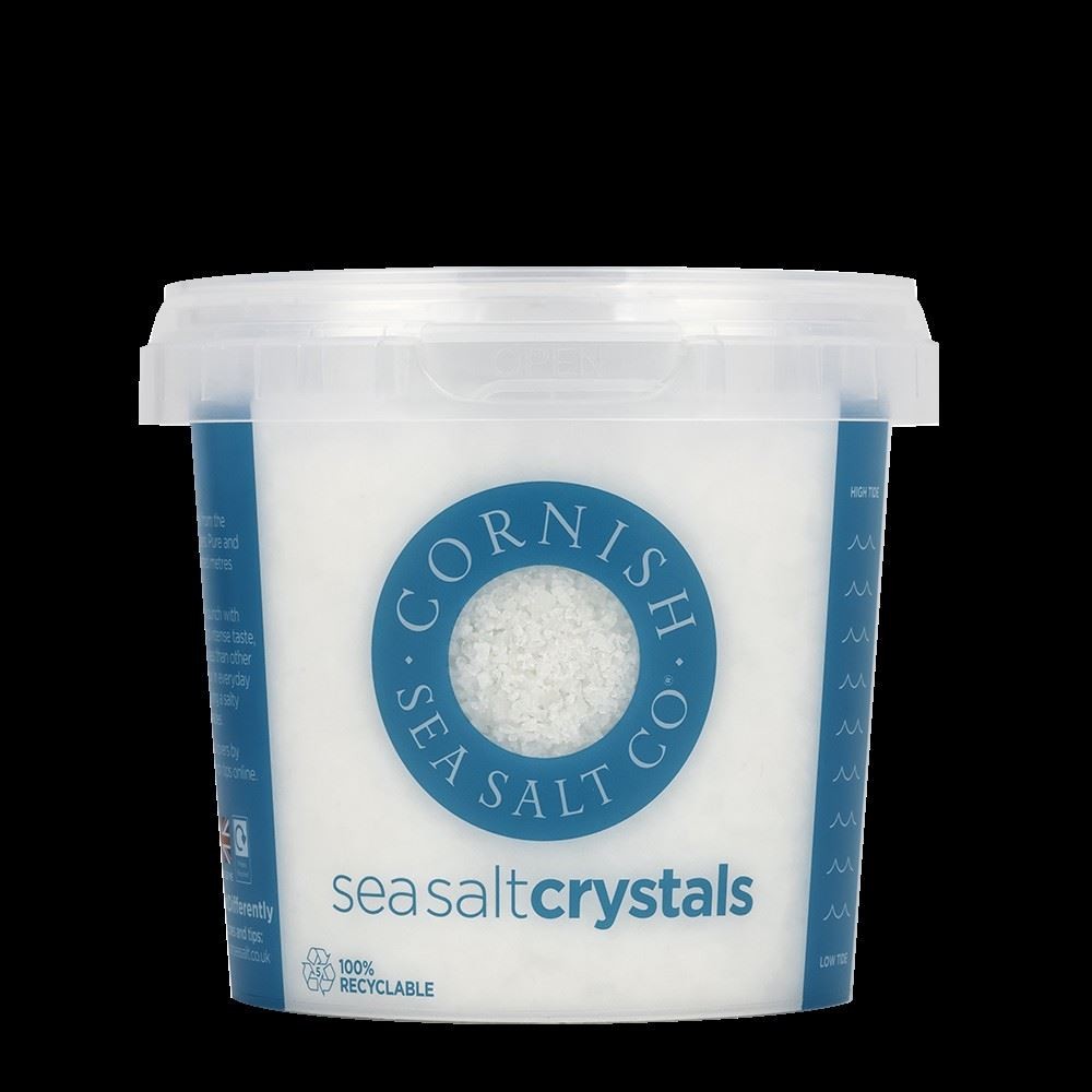 Cornish Sea Salt Original Cornish Sea Salt Crystals 225g - 8 Pack