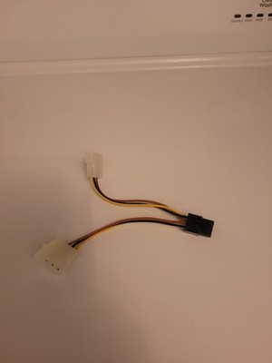 Molex MALE to 6Pin PCI Express PCI-E Video Card Power Cable-Y CABLE