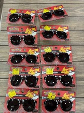 Pok mon Pikachu Boys Sunglasses 100 UV Protection Lot of 10