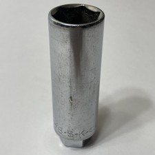 S-K 7/8" Sparkplug Socket 6pt 1/2" drive 61996996 Made in USA S•K SK Tool VTG