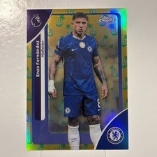 Enzo Fernandez 2026 Topps chrome pineapple Blast Chelsea Refractor Sp SSP