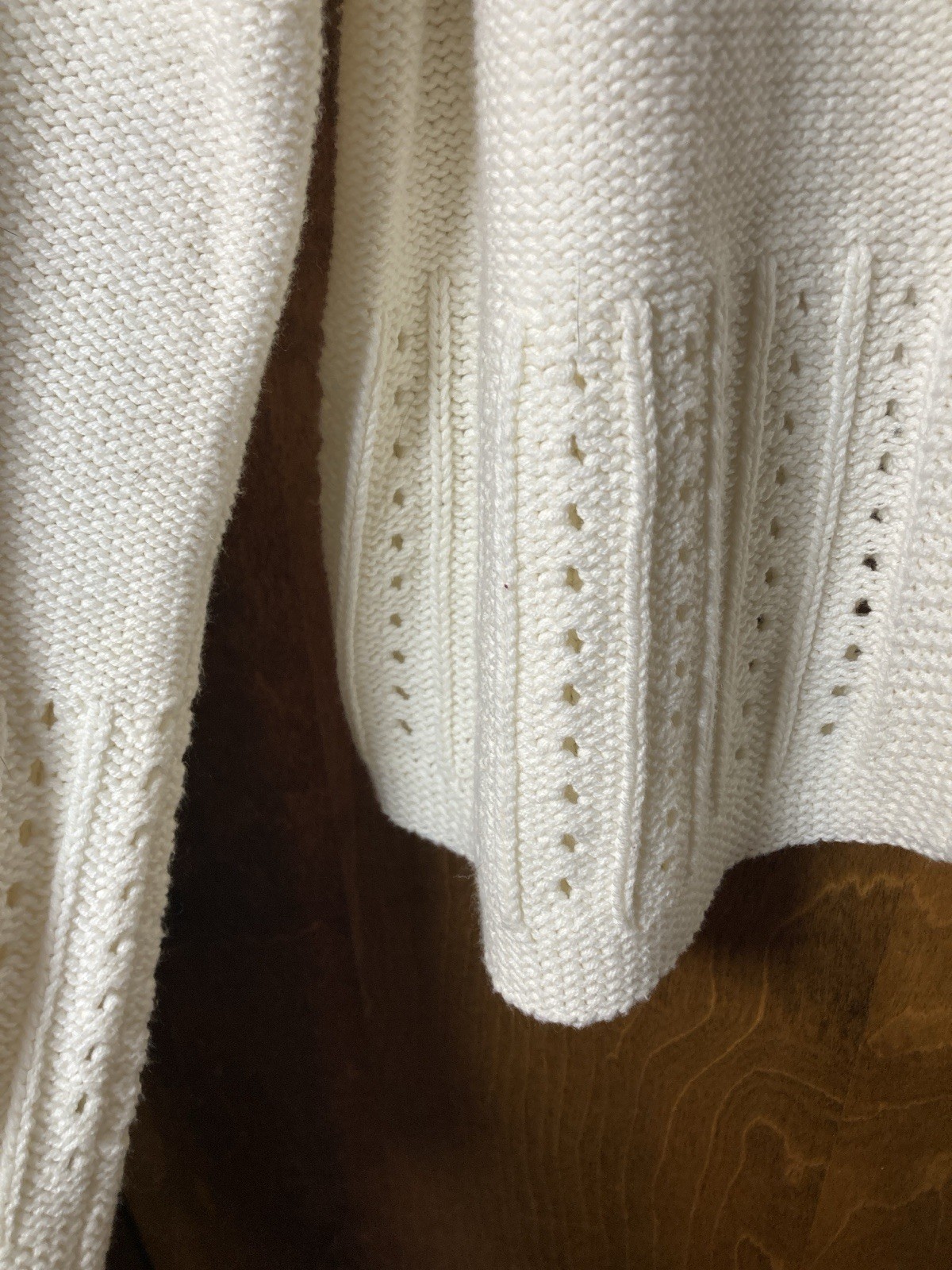 Classic Elements Women’s L One Button Cardigan Cr… - image 2