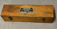 Moto Meter Kompressionsdruckschreiber Diesel Motoren Prüfgerät in Holzbox