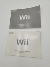 Nintendo Wii Manuals Channels  Settings And System Setup In English
