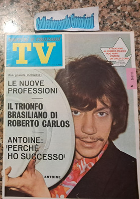 TV SMILE AND SONGS 9 1968 - Roberto Carlos - Rita Pavone - Antoine - Nino Welvenuti