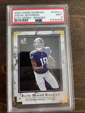 2020 Panini Donruss - Elite Series Rookies Justin Jefferson #ESR-JUJ (RC)
