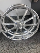 Set Of 19 X8.5 And 20x8.5 Billet Specialties Wheels.