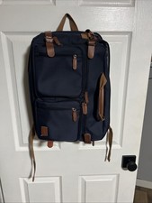NeW Convertible Backpack Messenger Shoulder Bag Laptop Case Travel Luggage 17.3