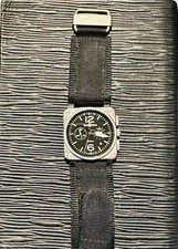 Bell Ross BR03-94-S Chronograph Date Steel 42mm Men s Watch