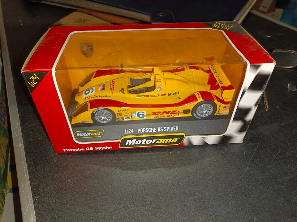 PORSCHE R5 SPIDER MOTORAMA CON SCATOLA SCALA 1:24 - Immagine 2 di 2