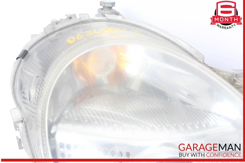 03-08 Lámpara Faro Pasajero Derecho Mercedes R230 SL500 SL55 AMG Bi Xenón OEM Foto 2 de 4