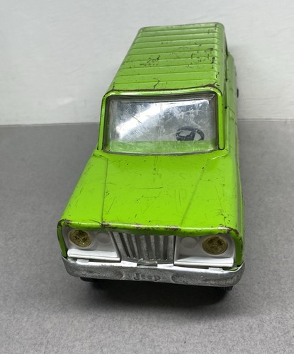 Vintage Tonka Toy Green Jeep Wagoneer - Picture 5 of 11