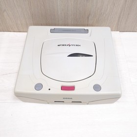 Sega Saturn Console Bundle with 6 Games & 1 Controller Japanese White System